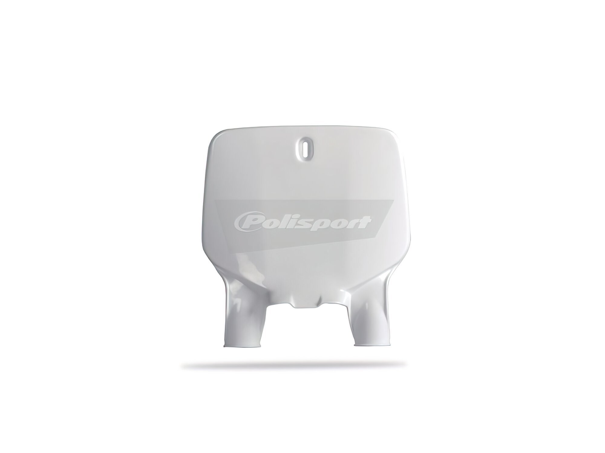 Polisport 8677000001 - Tabella Portanumero Replica Oem Realizzata In Plastica Lucida Resistente E Durevole Compatibile Con Le Moto Kawasaki In Colore Bianco-image