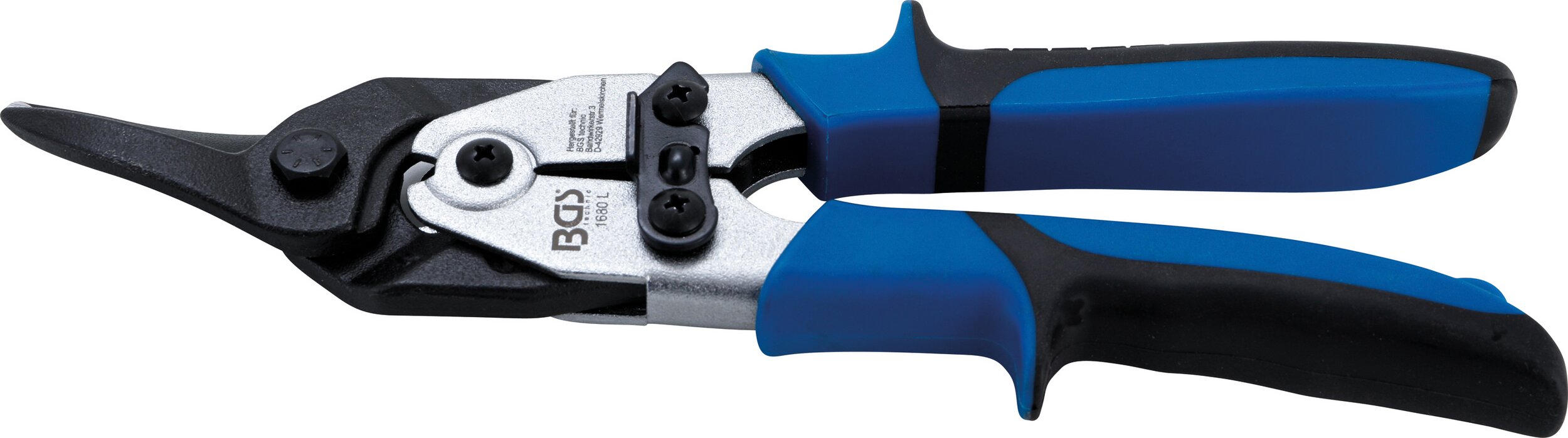 Cisaille à tôle BGS coupant à gauche + droit 260 mm