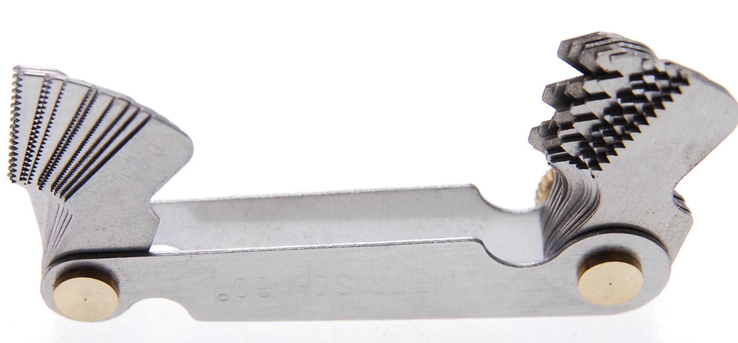 Peigne à filets BGS 24 feuilles 0,25 - 6,00 mm
