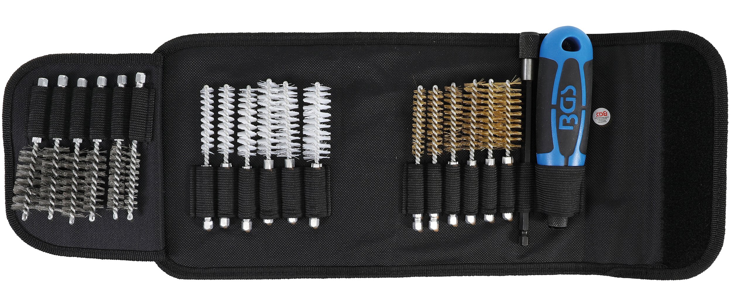 Jeu de brosses BGS 20 pièces