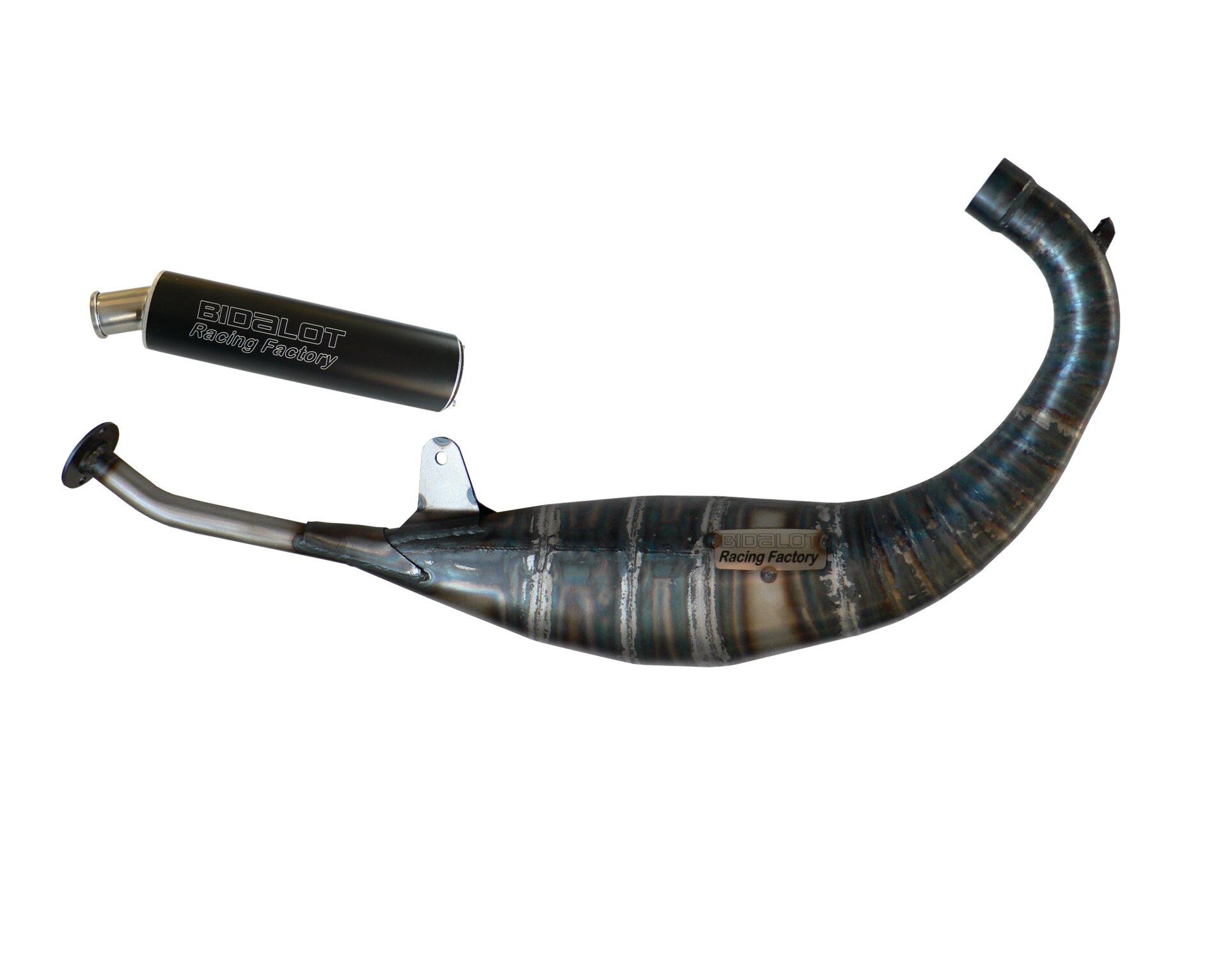 Pot d'échappement Bidalot RF90/96-WR Derbi version 2019