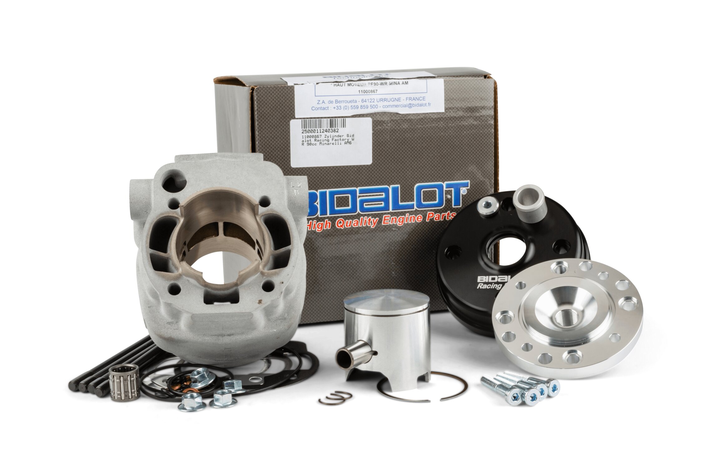 Kit cylindre Bidalot Racing Factory 90-WR Minarelli AM6