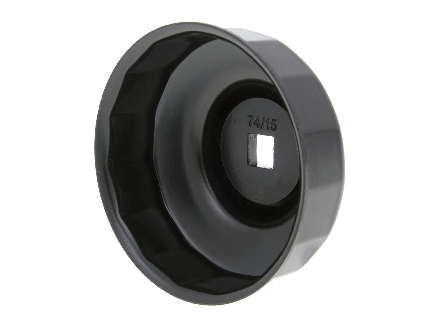 Clé pour filtre à huile Buzzetti 74mm / 15 pans