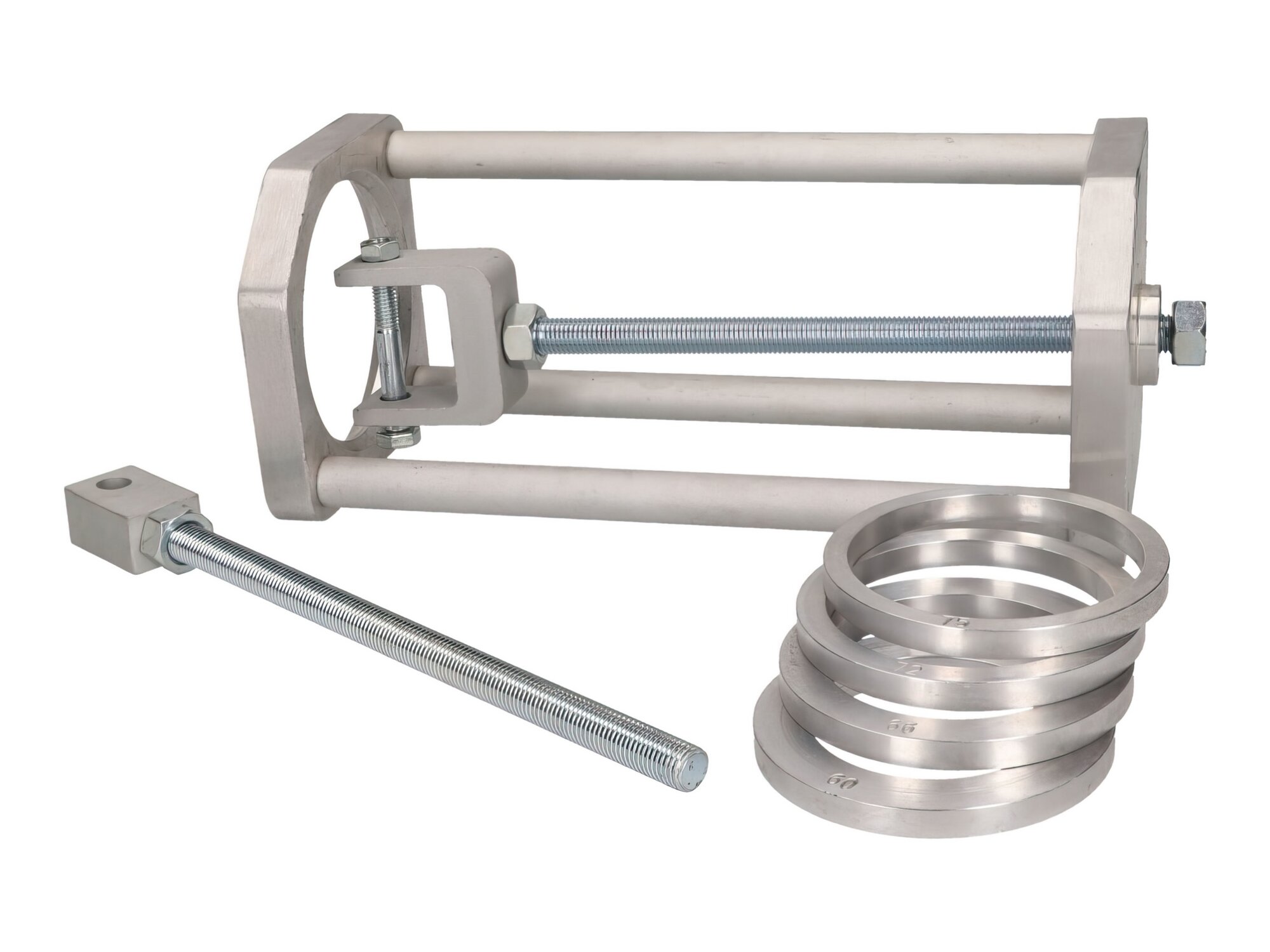 Outil de compression des ressorts d'amortisseurs Buzzetti 60 / 66 / 72 / 75mm