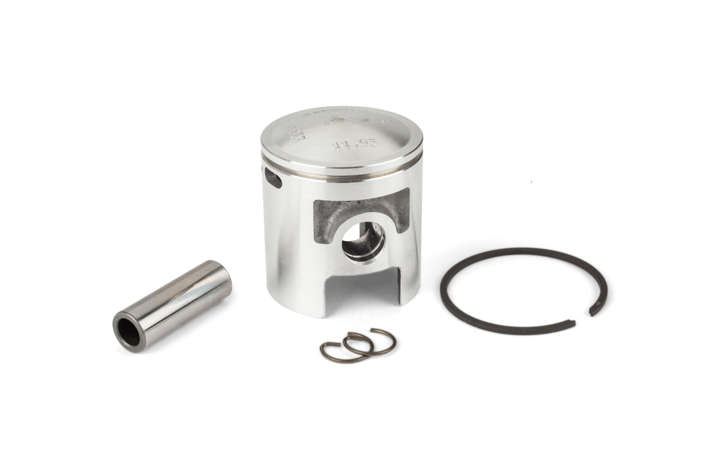 Piston de rechange d.45mm Airsal Alu 68cc Puch Maxi (grandes ailettes)