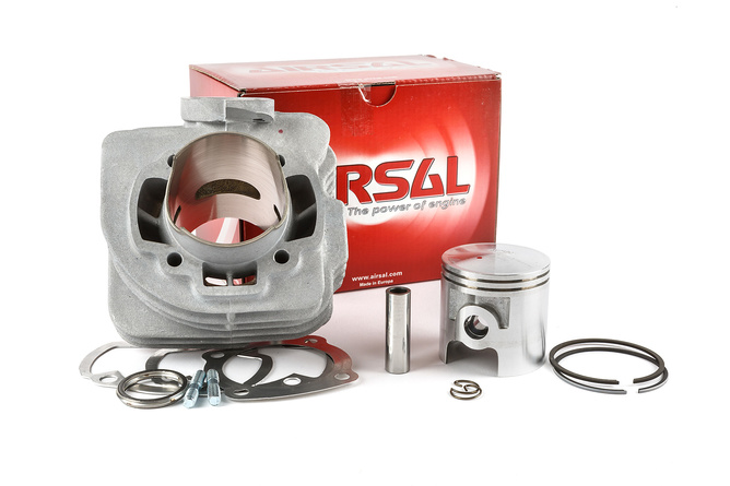 Cylindre piston 105,3cc Airsal Honda Yupi 90cc