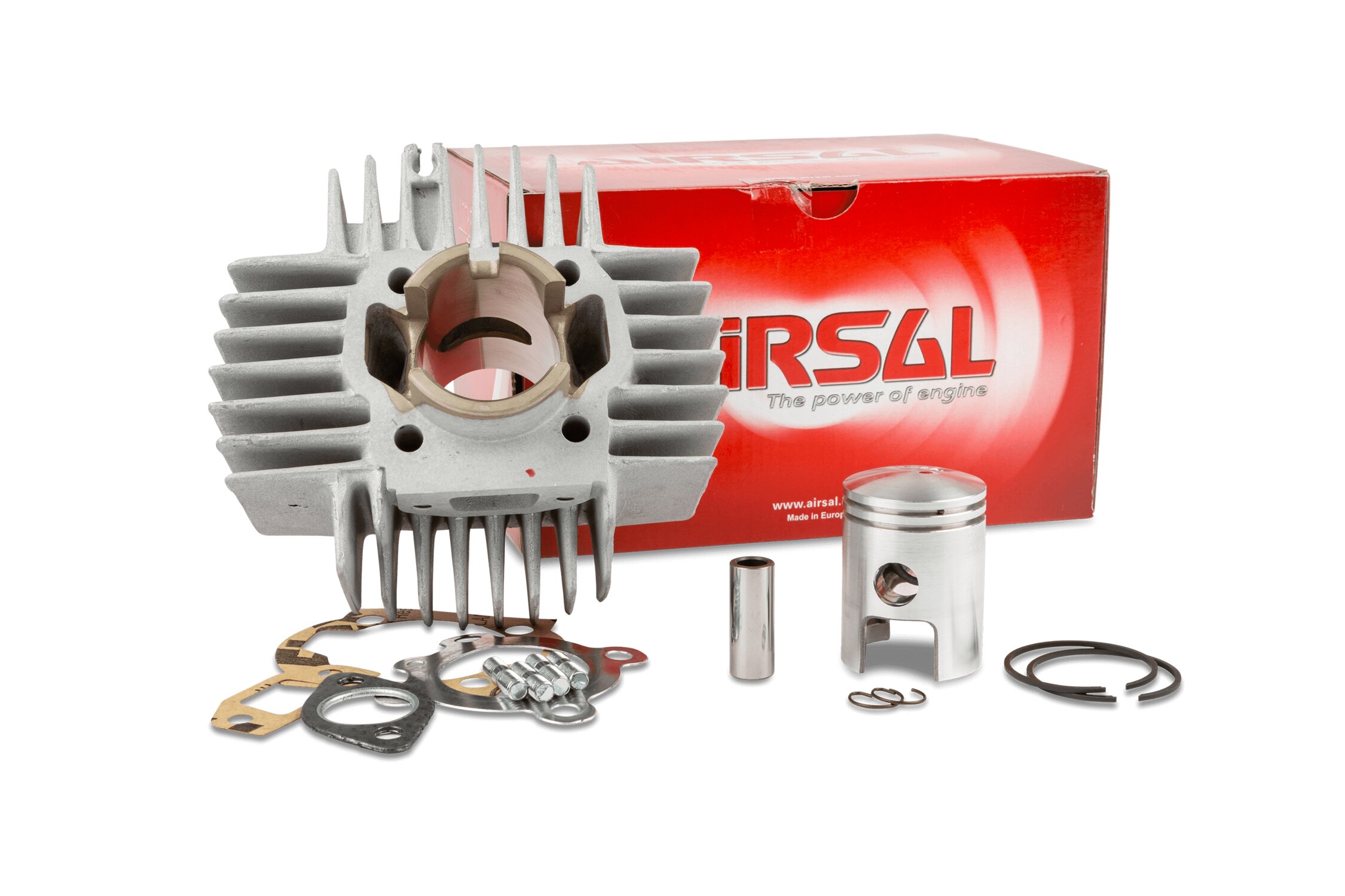 Kit cylindre Airsal T6 Racing 50 Puch Maxi (petites ailettes)