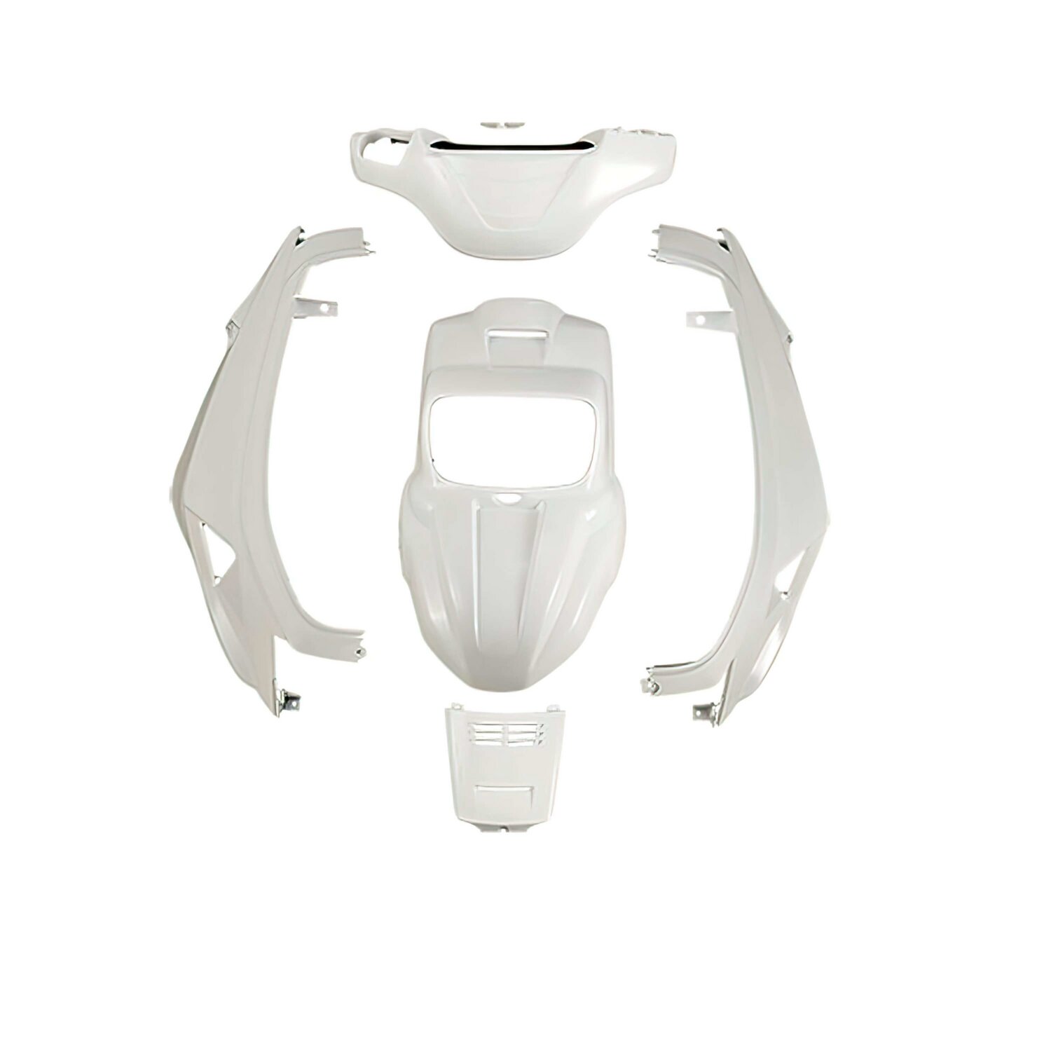 Kit carénage New Design blanc MBK Booster après 2004