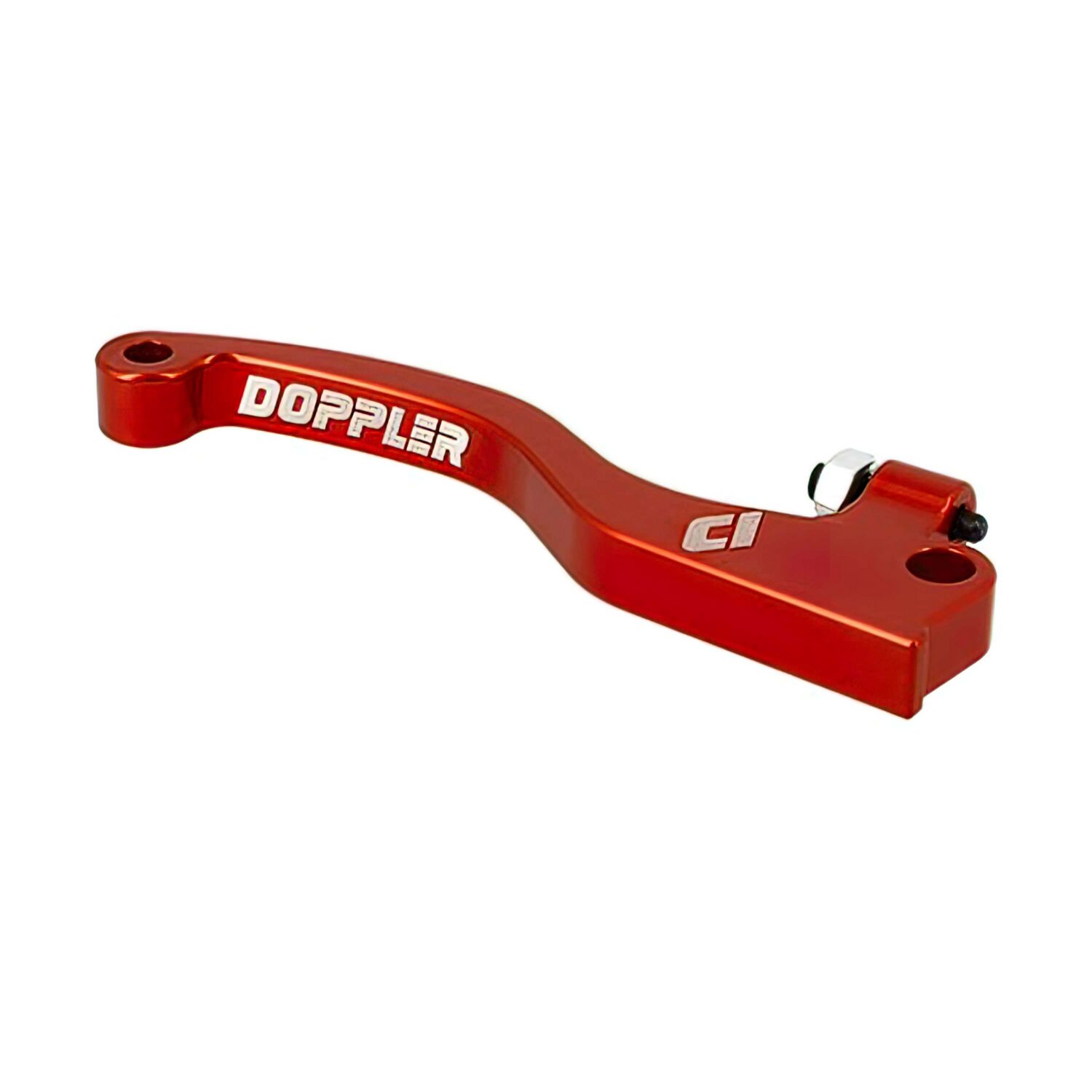 Levier de frein type J.Juan Doppler CNC rouge Rieju MRT / Derbi DRD/ Sherco