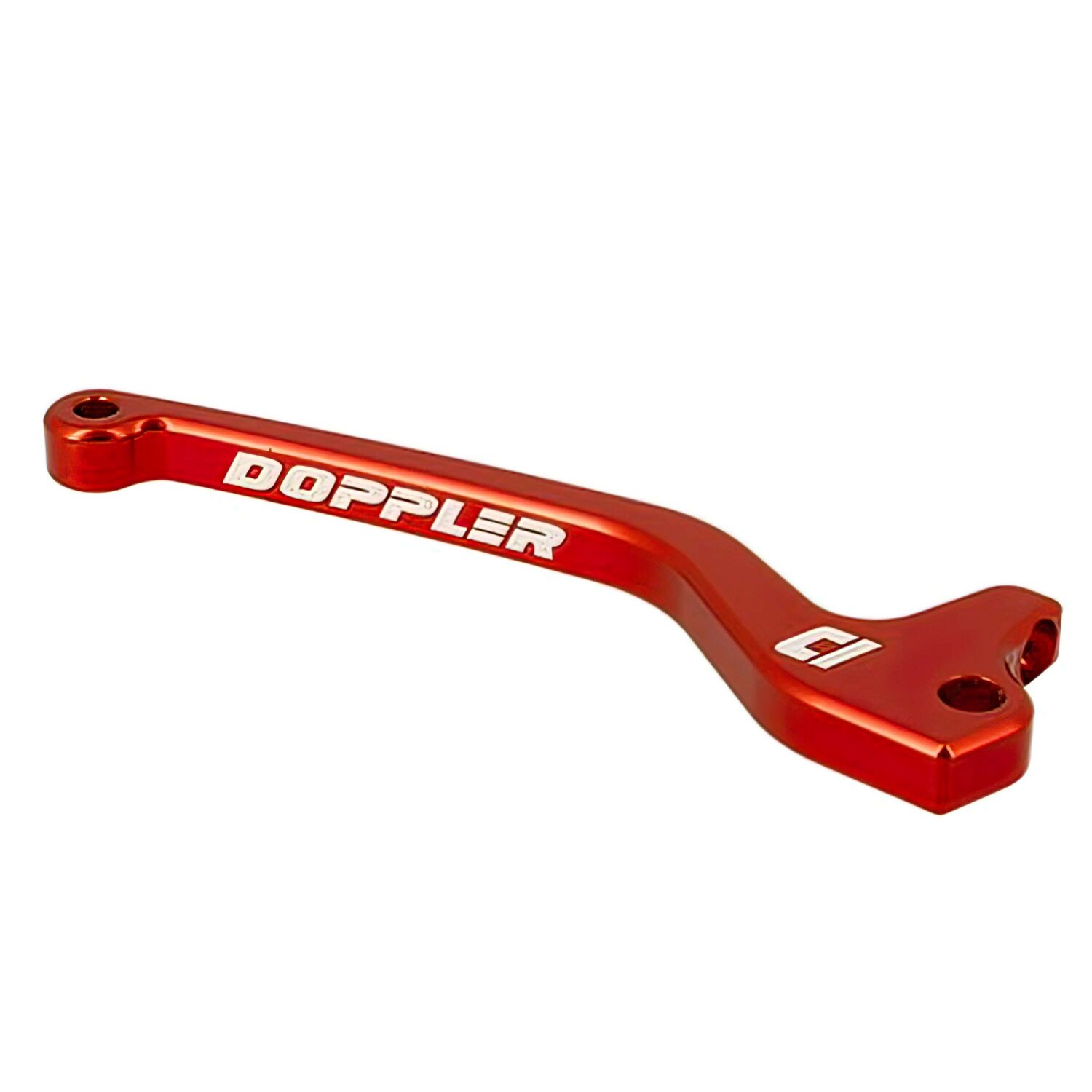 Levier de frein droit Doppler CNC rouge MBK Booster / Stunt ap'03