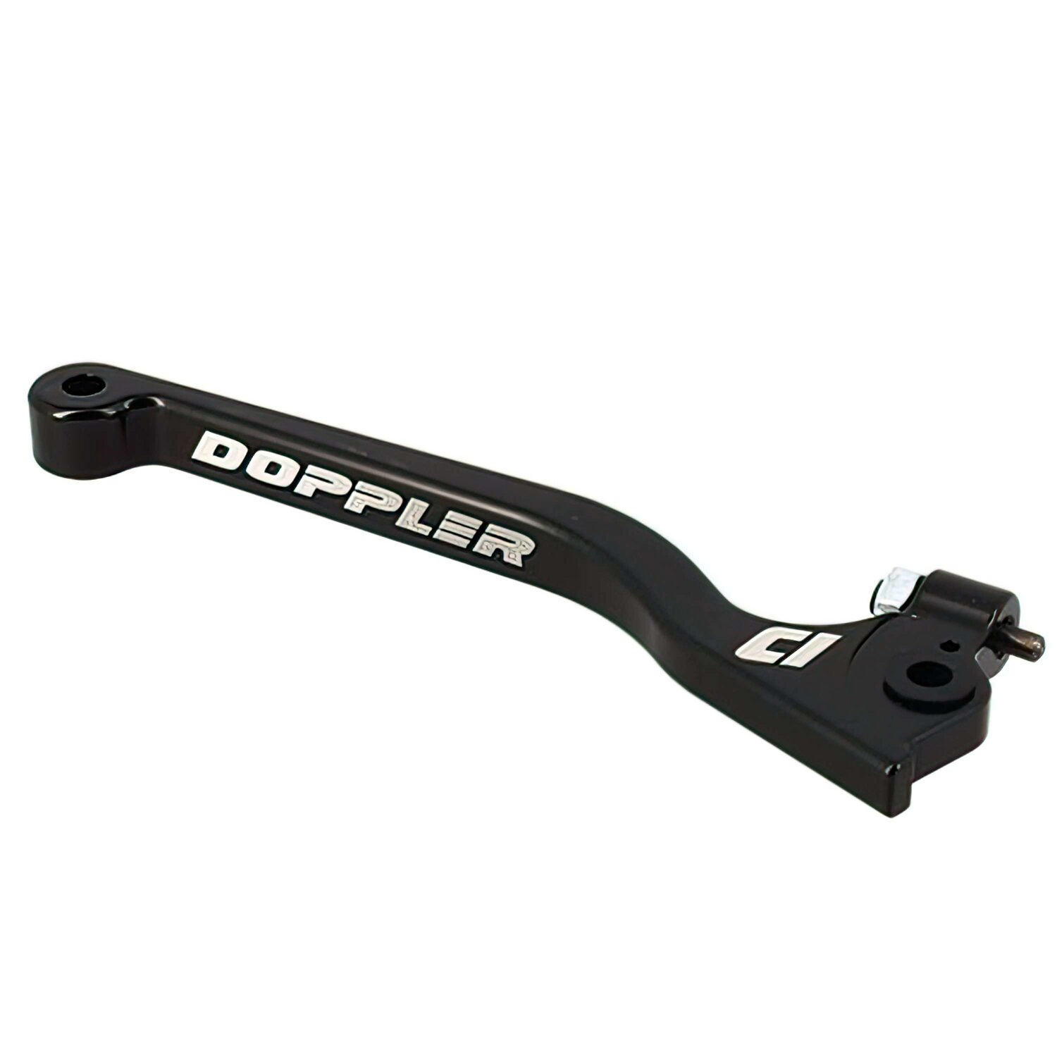 Levier de frein Doppler CNC noir Aprilia / Beta / Derbi / Peugeot / Sherco