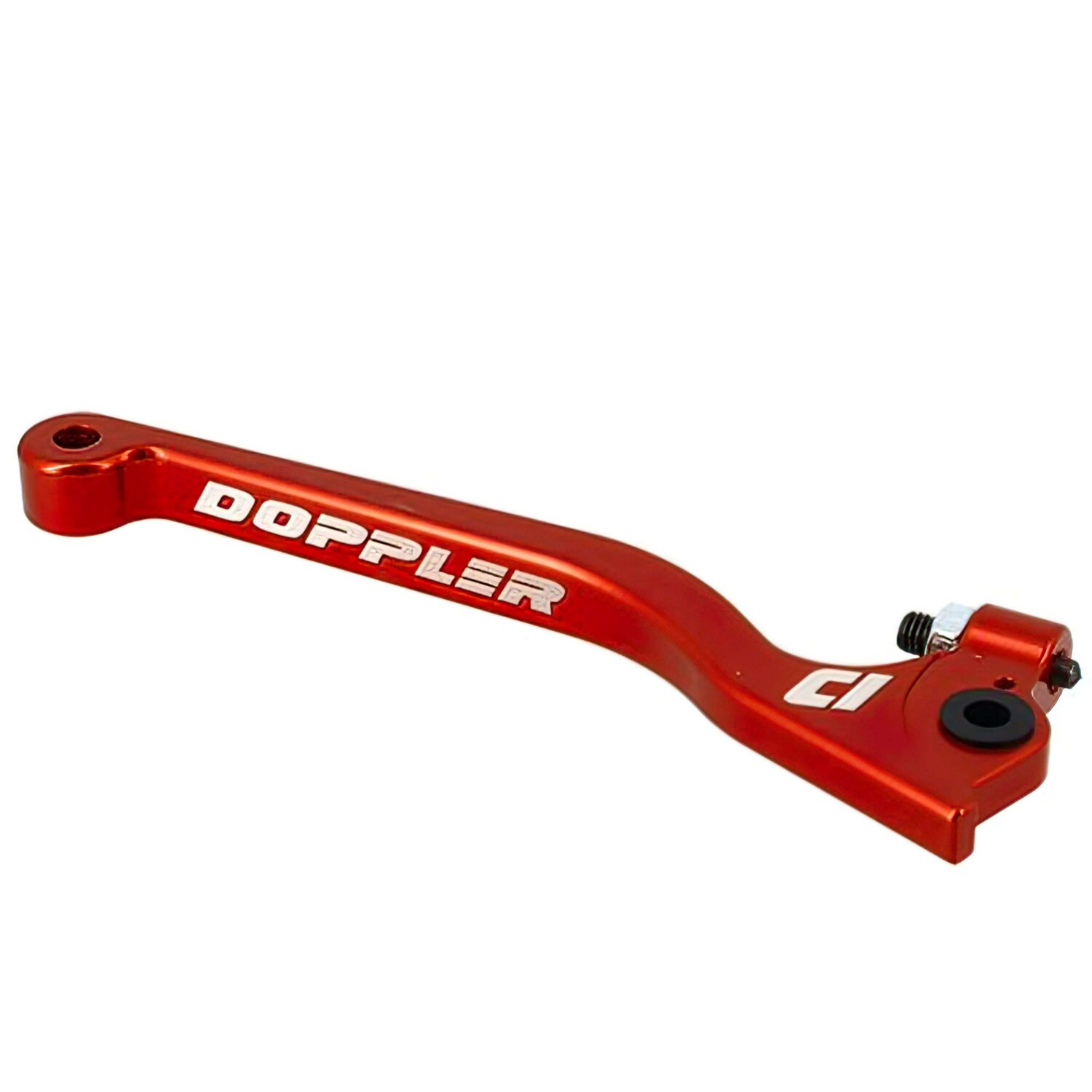 Levier de frein Doppler CNC rouge Aprilia / Beta / Derbi / Peugeot / Sherco