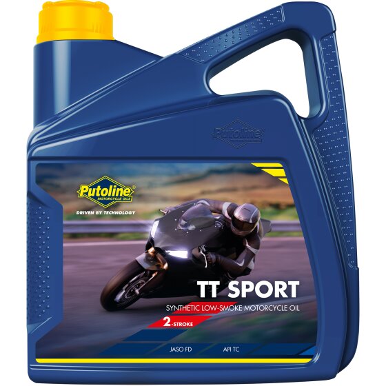 Huile moteur 2 temps Putoline TT semi synthétique 4L