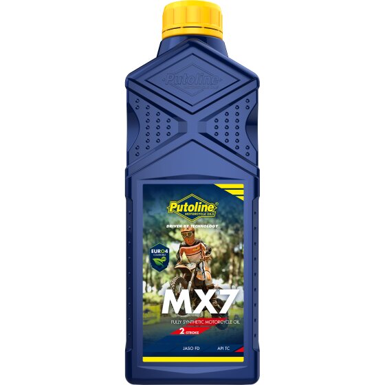 Huile moteur 2 temps Putoline MX7 100% synthétique 1L
