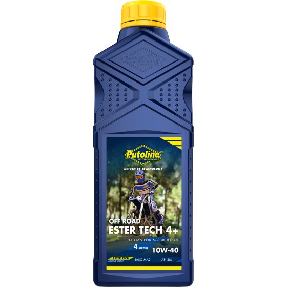 Huile moteur 4 temps 10W40 Putoline Off Road Ester Tech 4+ 100% synthétique 1L