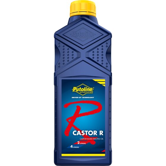 Huile moteur 2 tps & 4 tps Putoline Castor R à l'huile de Ricin 1L