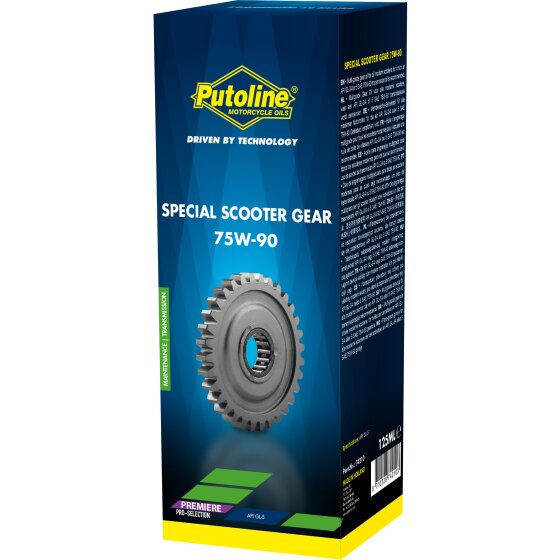 Huile de transmission 75W90 Putoline Scooter Gear 125ml