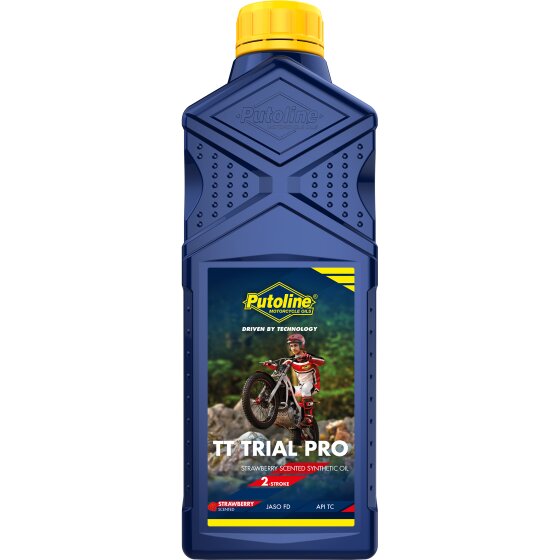 Huile moteur 2 temps Putoline TT Trial Pro 100% synthétique 1L