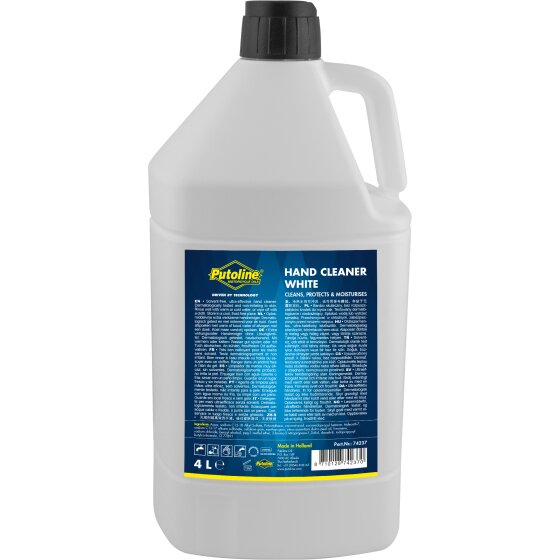 Nettoyant mains Putoline Hand Cleaner White recharge 4L