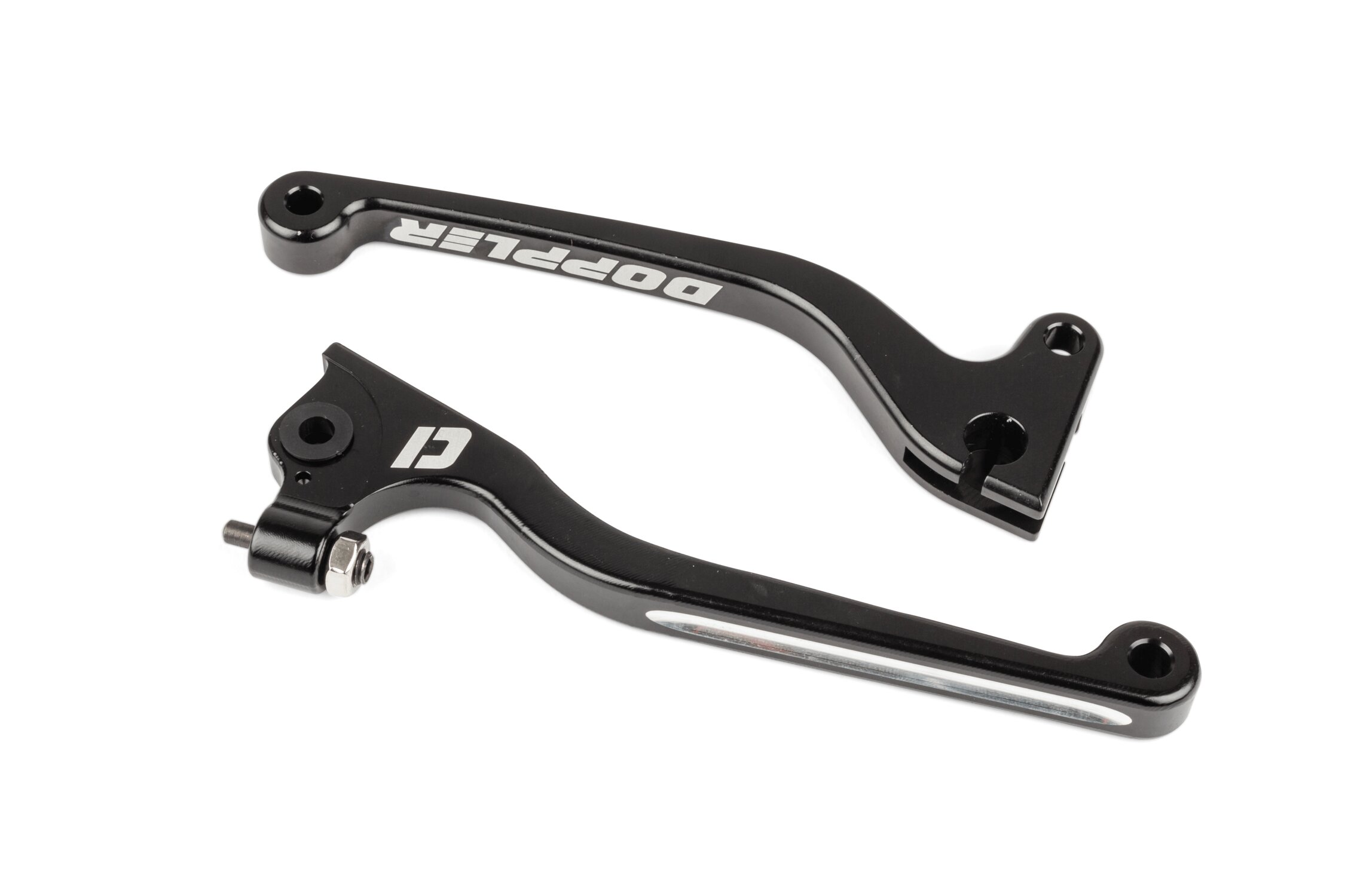 Leviers de frein / embrayage Doppler Alu Noir Derbi Senda X-Treme