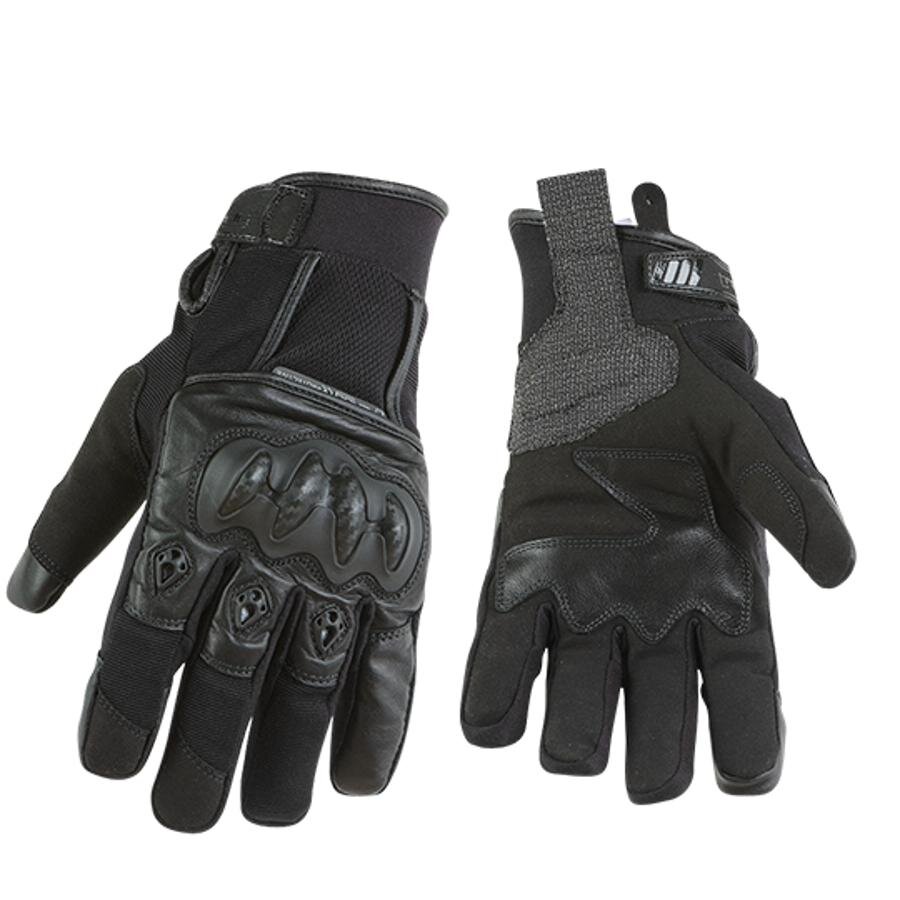 Gants cuir/textile Trendy GT325 Cuzco noir- 3XL