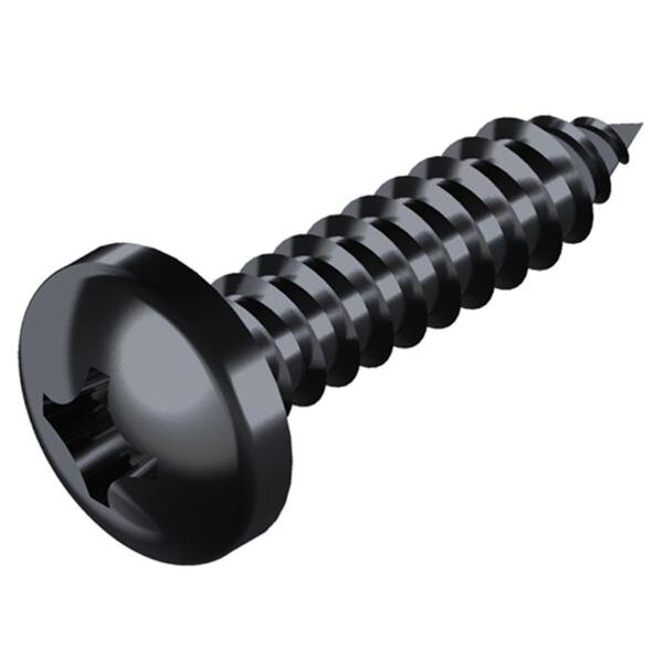 Vis carénage type parker 2,9 x 13 mm noir à l'unité