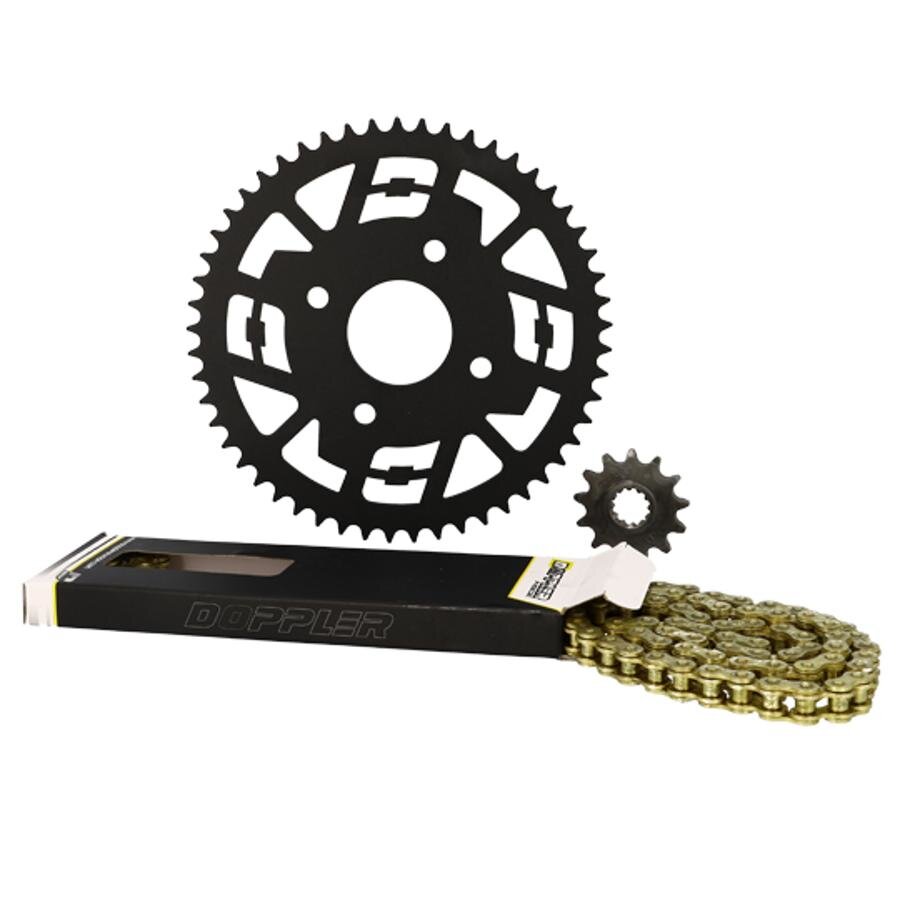 Kit chaîne acier 13x53 - 420 Doppler Origin Yamaha TZR 50