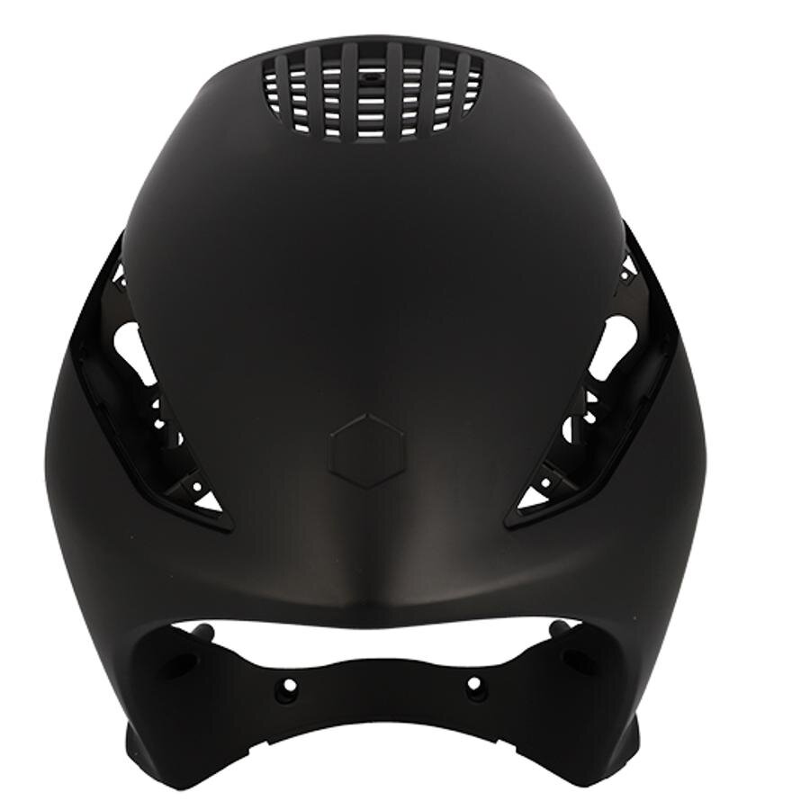Face avant noire mat pour Piaggio Zip 2/4T