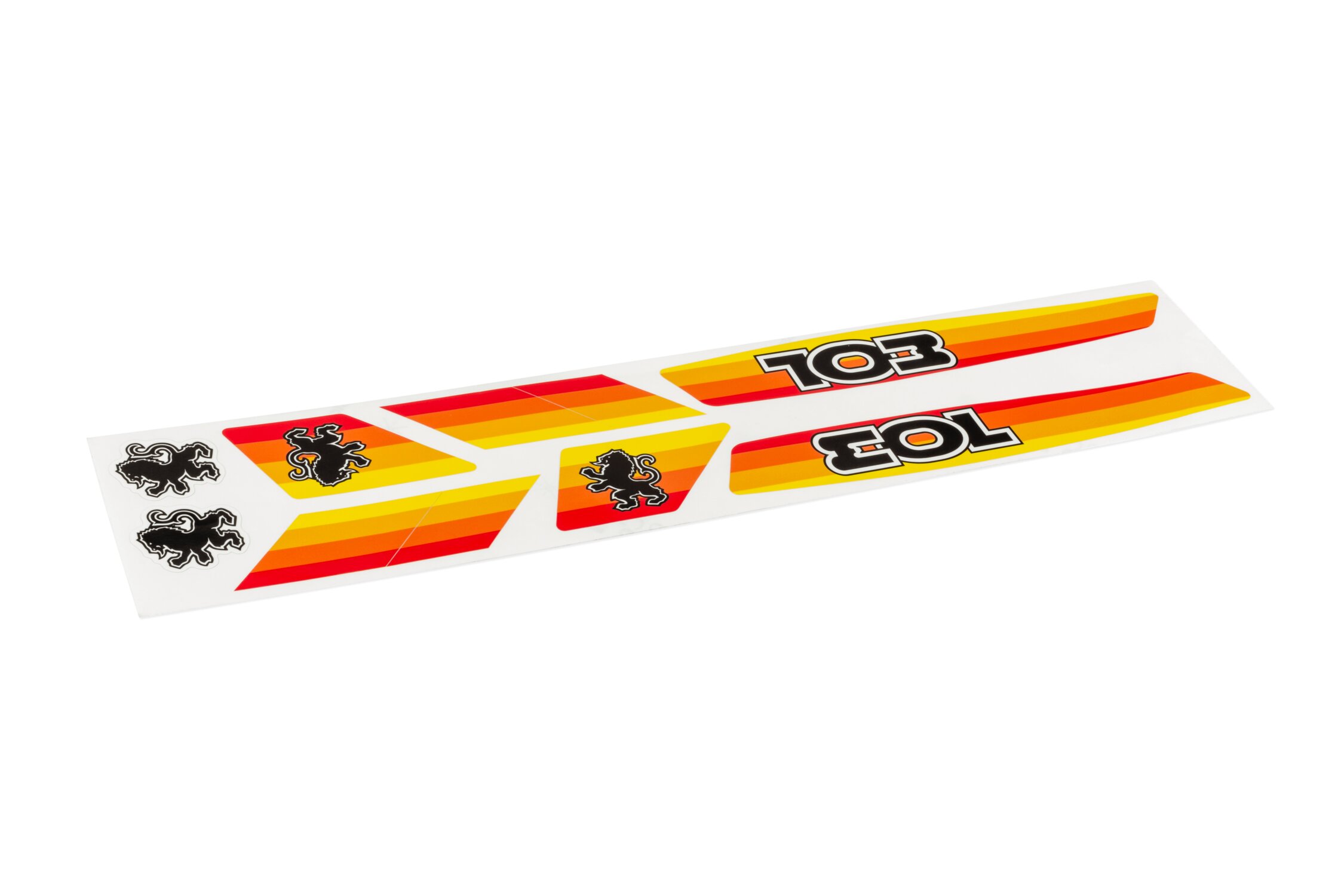 Kit déco complet Peugeot 103 orange