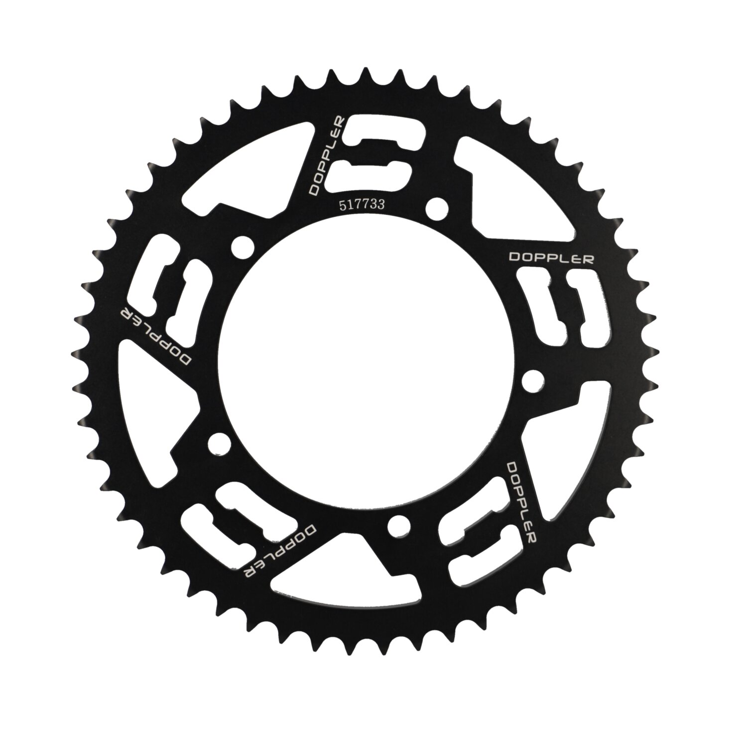 Couronne Sherco 50 Doppler 53 dents - 428 alu Noir