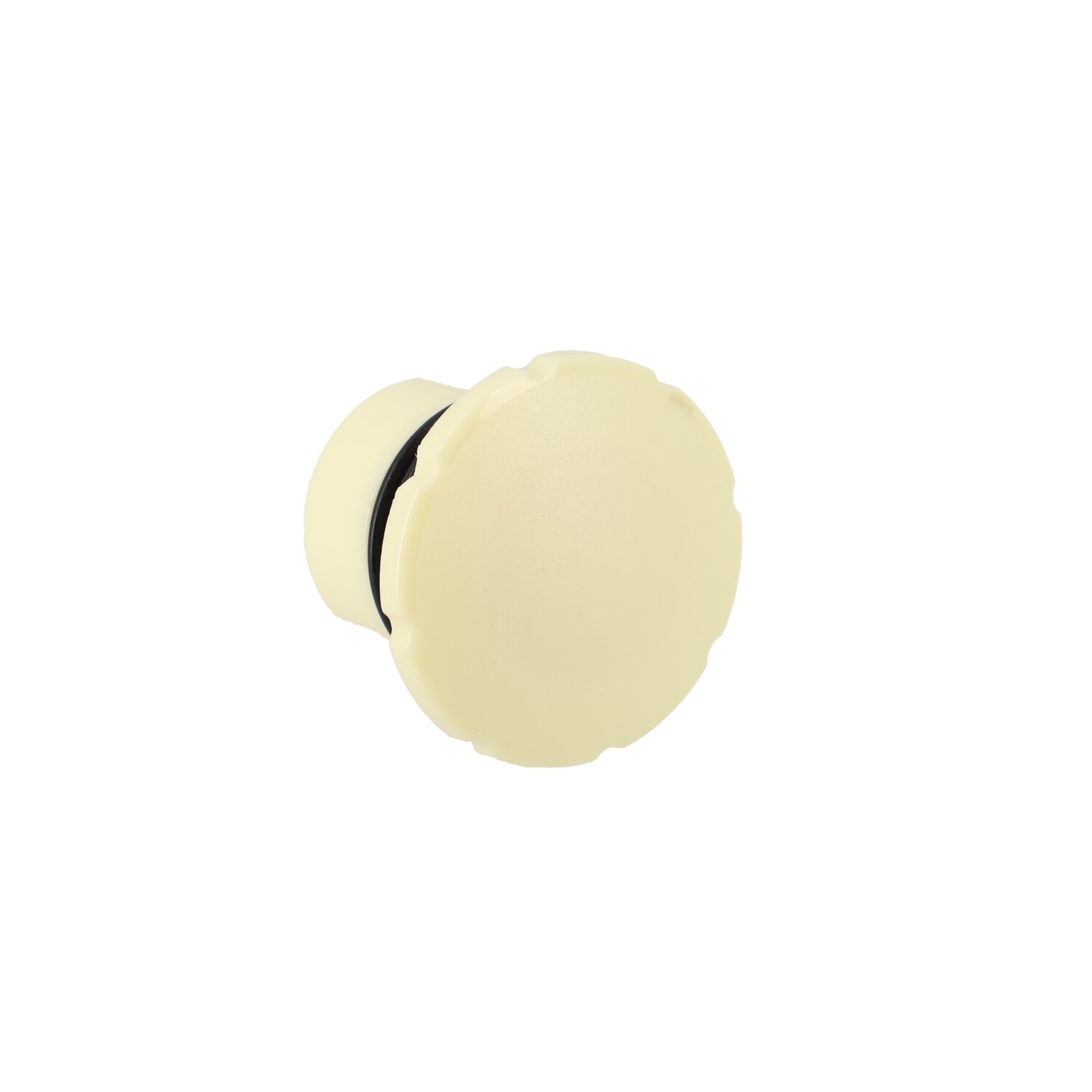 Bouchon d'essence MBK 88 à pousser D.40mm blanc crème