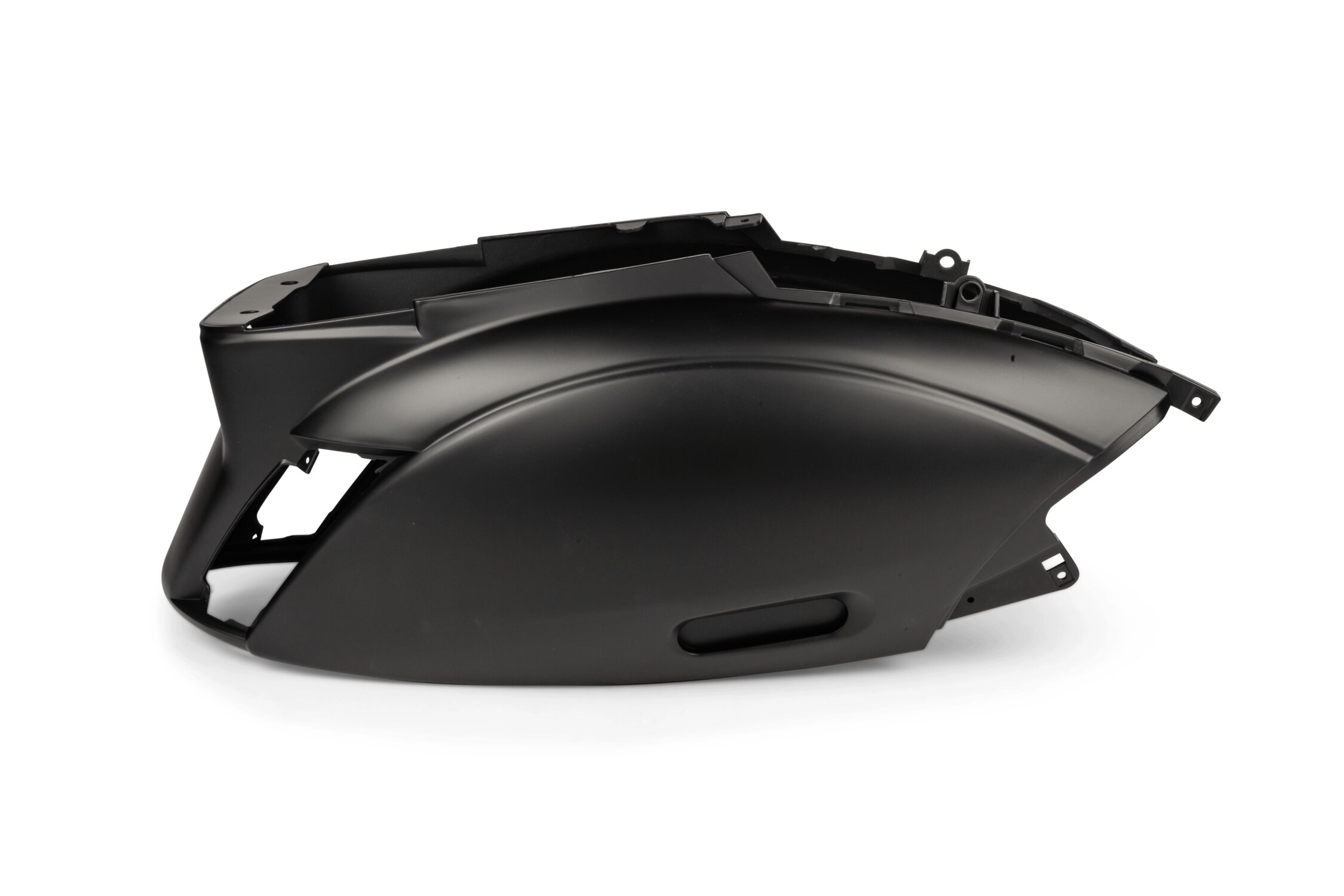 Coque arrière type origine noir mat Piaggio Zip 50 après 1999