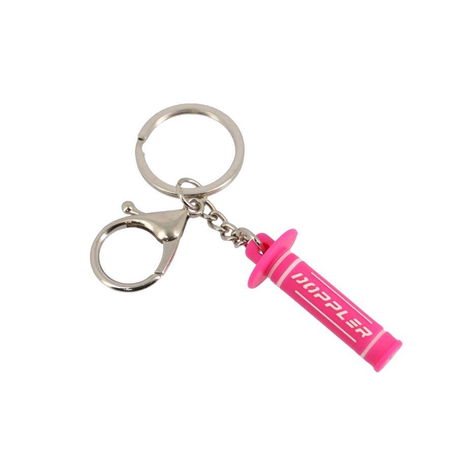 Porte-clés poignée Doppler Rose
