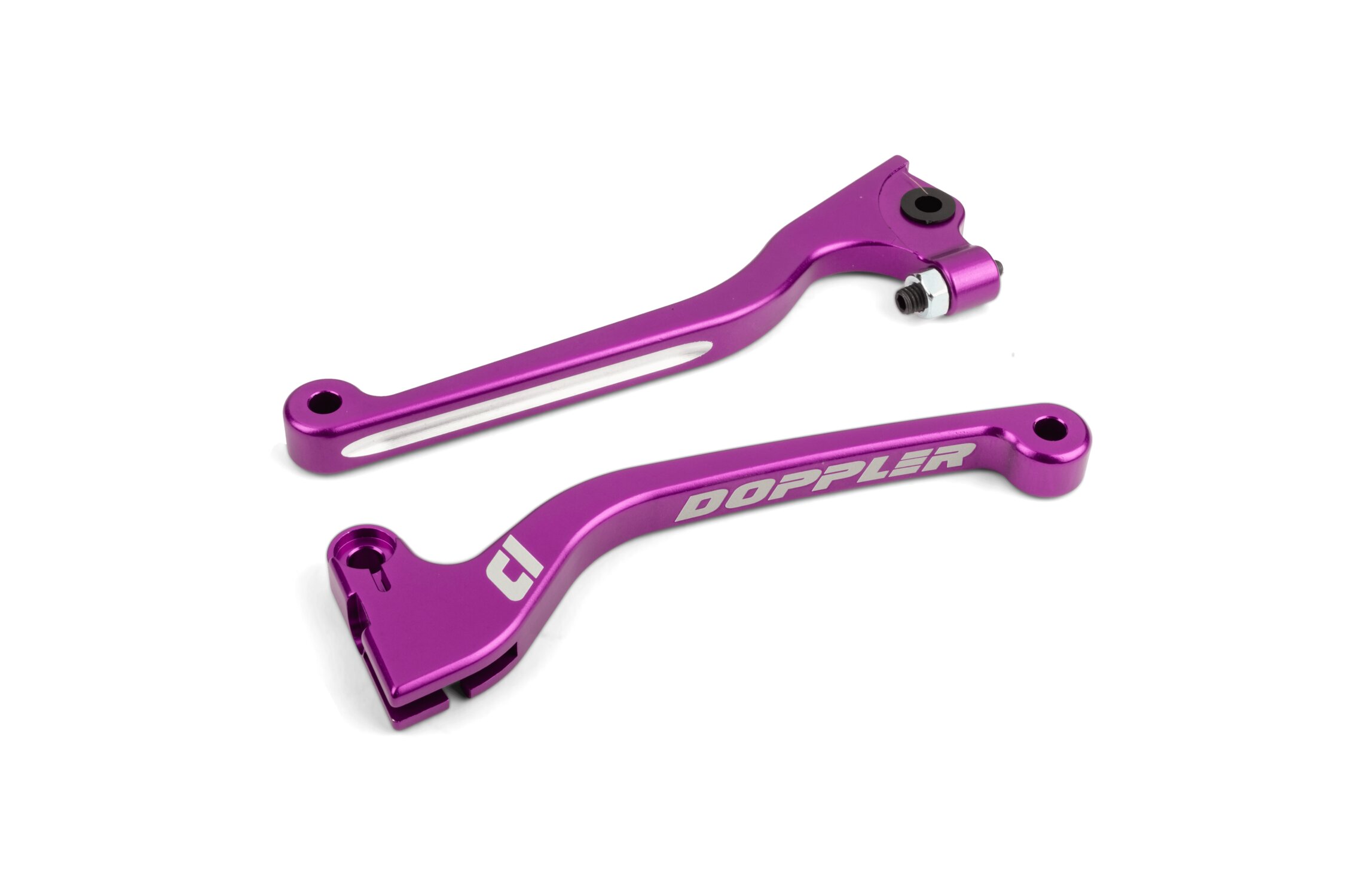 Set de leviers Doppler CNC Sherco SM 50 violet (AJP)