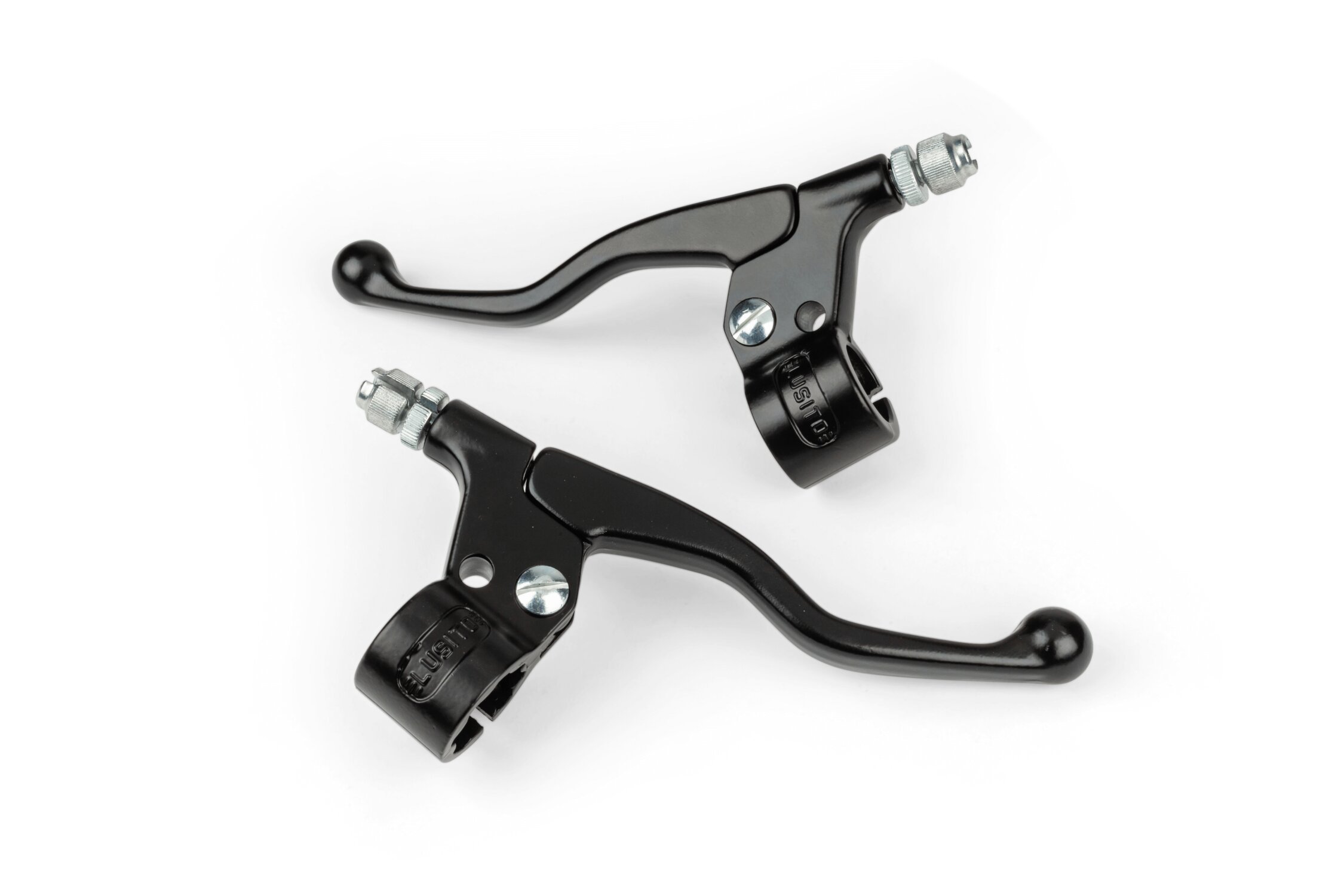 Standard Parts Paire de leviers de freins avec cocottes noirs courts