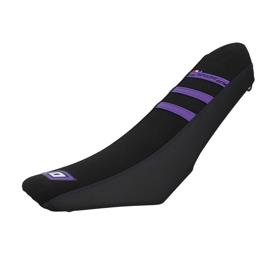 Housse de selle Doppler Sherco 50 après 2013 noir / violet