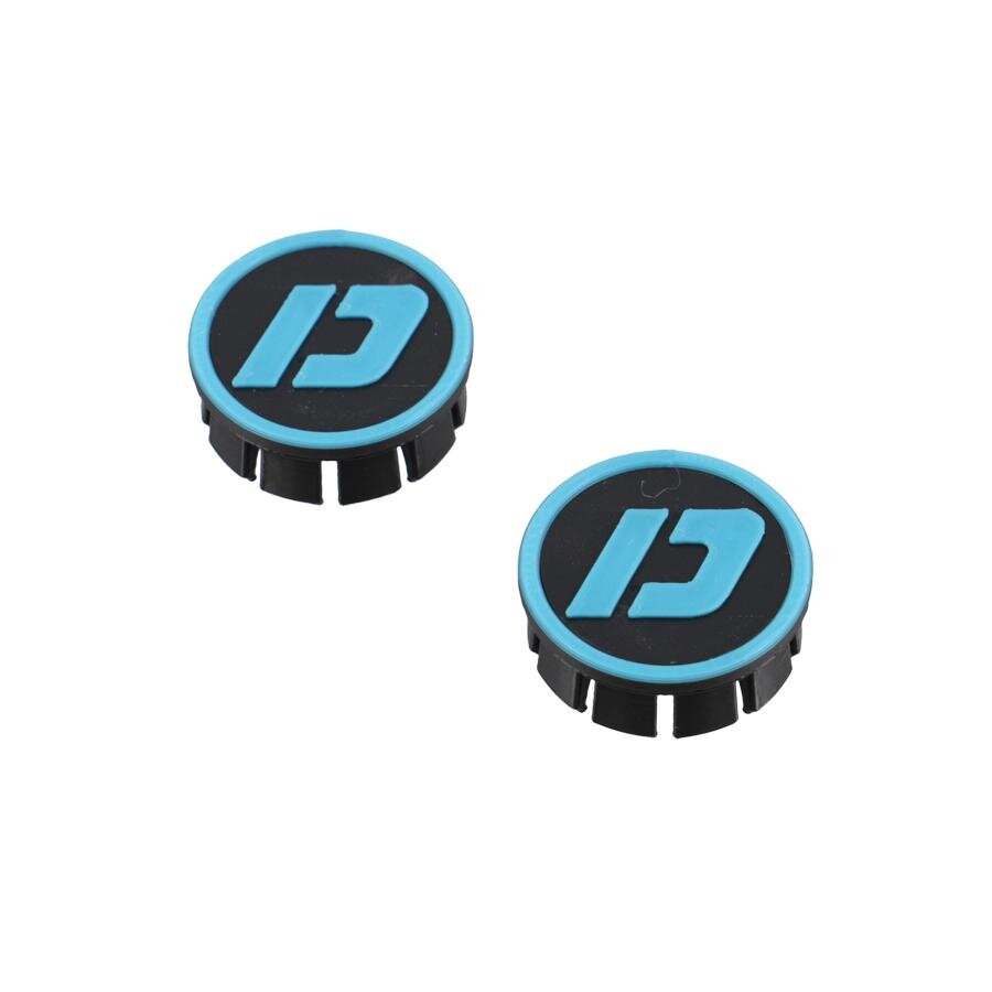 Bouchon de cadre Doppler Beta RR noir / turquoise (x2)