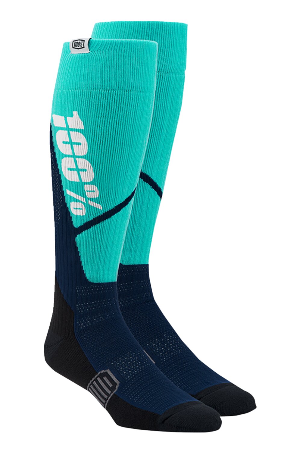 Chaussettes 100% Torque Thick Comfort STEEL/bleu marine L/XL