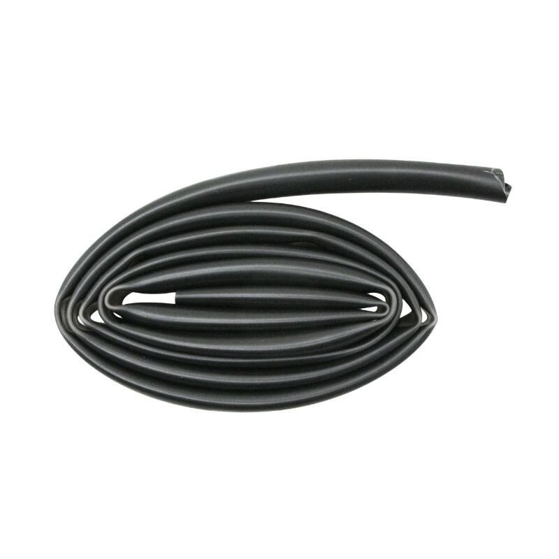 Passe gaine / souplisseau faisceau électrique 8x9 mm noir (1m)