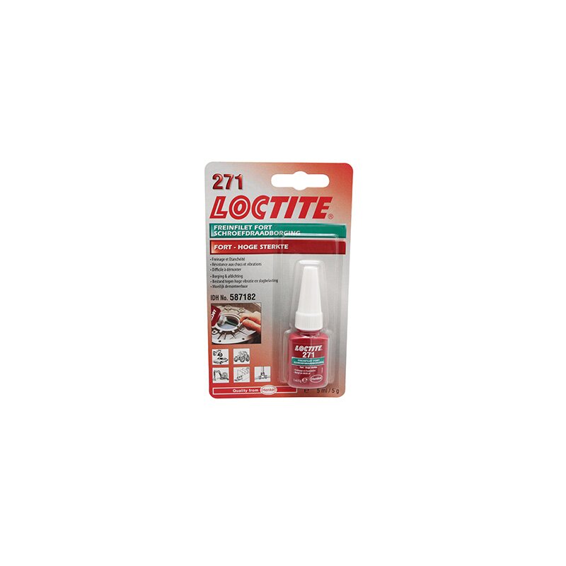 Frein filet Loctite 271 résistance forte 5ml