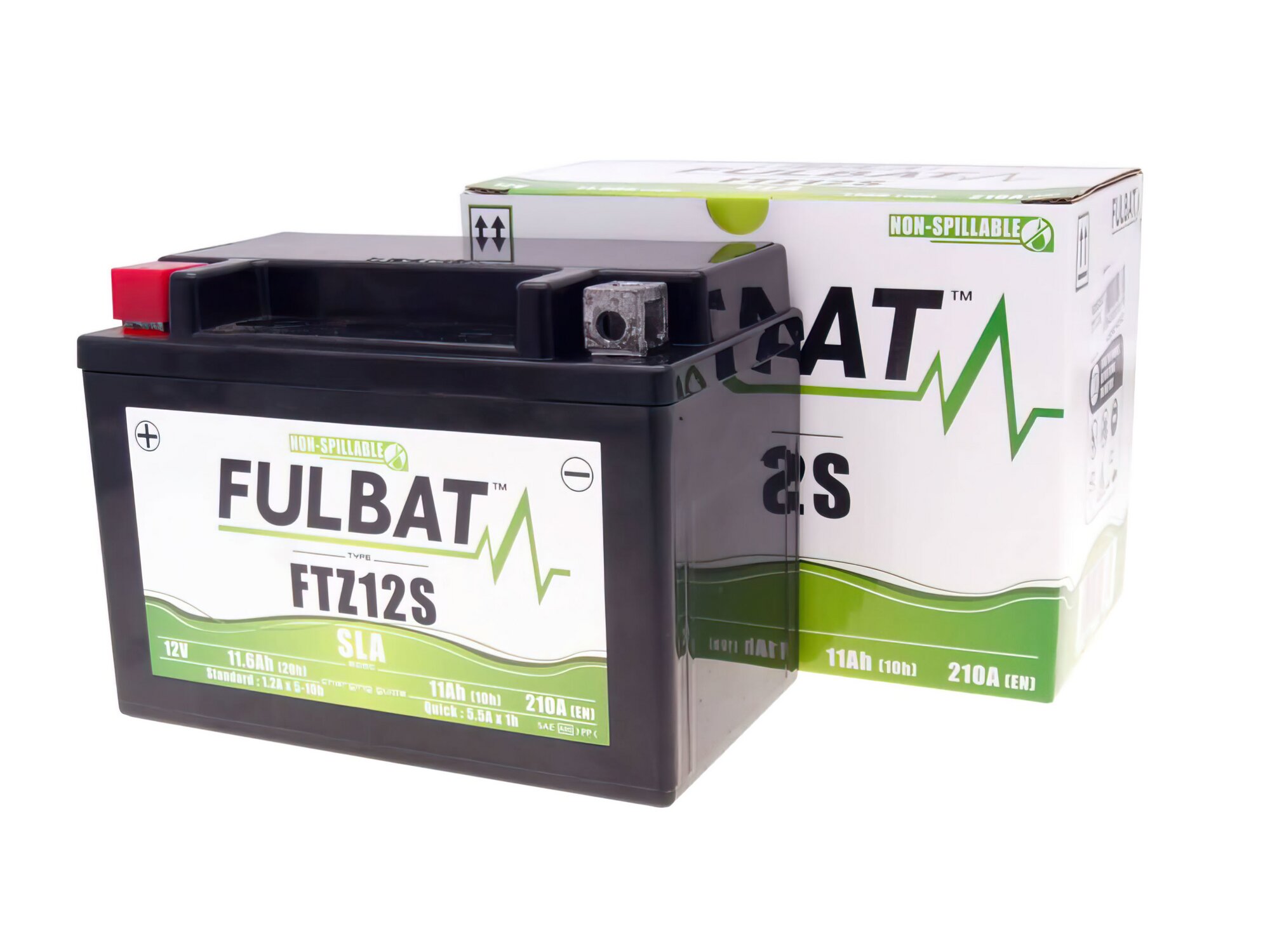 Fulbat Batterie 12V - 11Ah FTZ12S SLA sans entretien