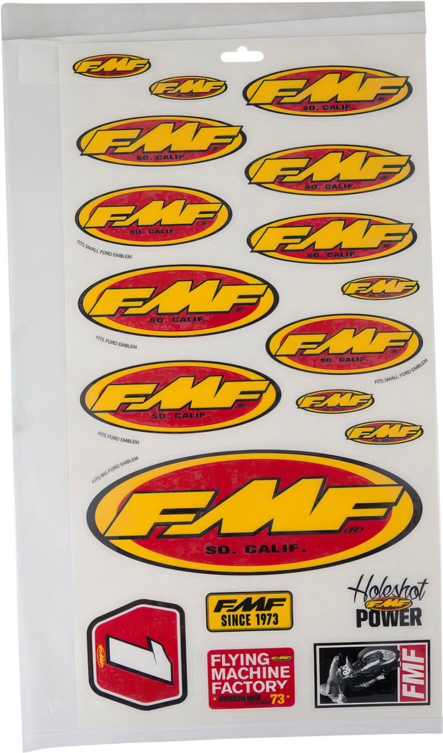 Planche d'autocollants FMF