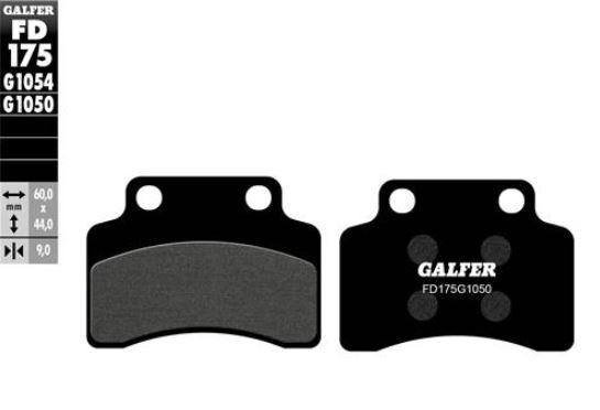 Plaquettes de frein Galfer Semi métal Kymco / Keeway / CPI