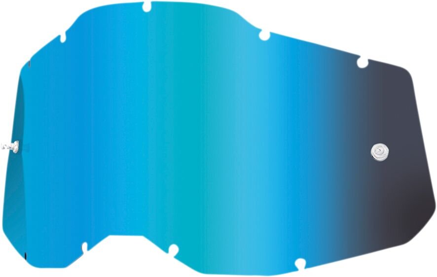 100% Ecran Racecraft 2 / Accuri 2 / Strata 2 mirroir bleu