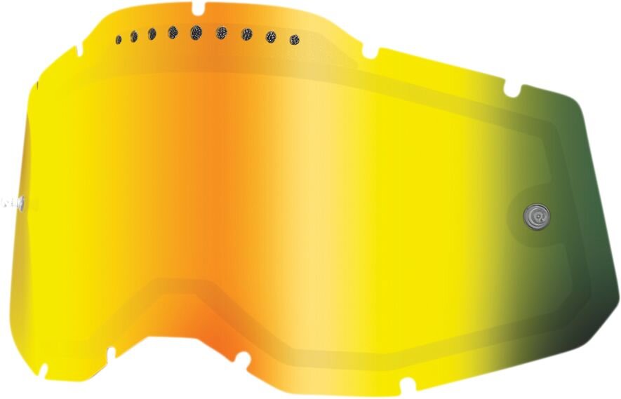 Ecran double 100% Racecraft 2 / Accuri 2 / Strata 2 ventilé mirroir doré