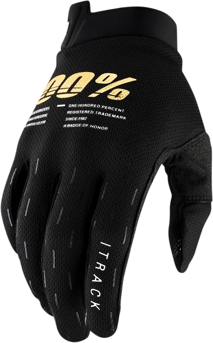 Gants 100% noir iTRACK S