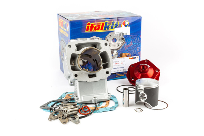 Kit cylindre d.57mm Italkit Racing 140cc Aprilia RS 125cc (moteur 122)
