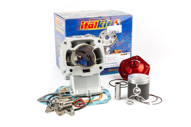 Kit cylindre d.57mm Italkit Sport 140cc Aprilia RS 125cc (moteur 122)