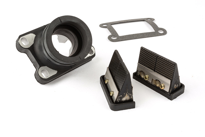 Boîte à clapets et pipe Italkit W-Force Derbi