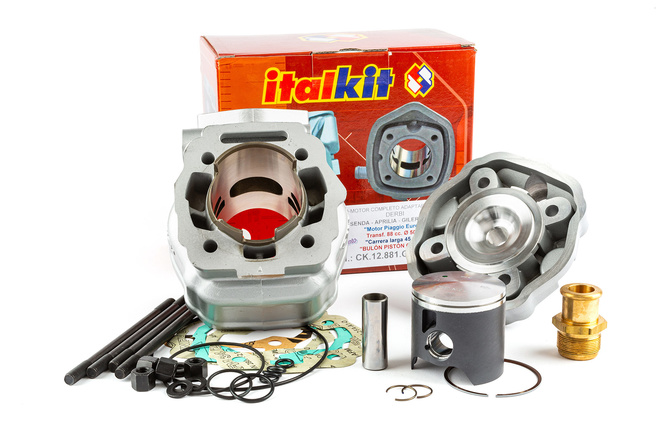 Kit cylindre d.50mm course 44,9mm Italkit 88cc Derbi Euro3